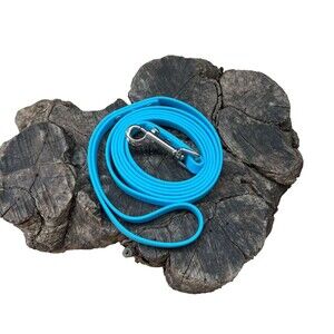 5' 8" Biothane Dog Leash - 1/2" width - waterproof, stink proof USA Made